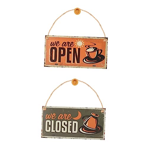 GLEAVI 2stücke Holz Hängeschild Für Kaffeehaus Retro Art Tür Dekoration Seilbefestigung Innen Und Außenbereich Geeignet Klare Beschriftung GLEAVI 2stücke Holz Hängeschild Für Kaffeehaus Retro Art Tür Dekoration Seilbefestigung Innen Und Außenbereich Geeignet Klare Beschriftung von GLEAVI