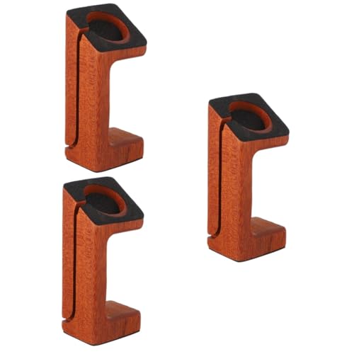 GLEAVI 3 Stck. Holz Uhrenständer Stabiler Schmuck Organizer mit Rutsch Pad zur Eleganten Präsentation von Uhren und Schmuck für Zuhause oder Unterwegs GLEAVI 3 Stck. Holz Uhrenständer Stabiler Schmuck Organizer mit Rutsch Pad zur Eleganten Präsentation von Uhren und Schmuck für Zuhause oder Unterwegs von GLEAVI