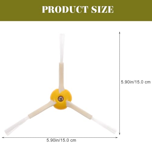 GLEAVI 3 Stück Dreieckige Seitenbürsten Ersatzteile für Saugroboter Einfache Installation Langlebiges Reinigungszubehör für Effiziente Staubsaugerwartung GLEAVI 3 Stück Dreieckige Seitenbürsten Ersatzteile für Saugroboter Einfache Installation Langlebiges Reinigungszubehör für Effiziente Staubsaugerwartung von GLEAVI