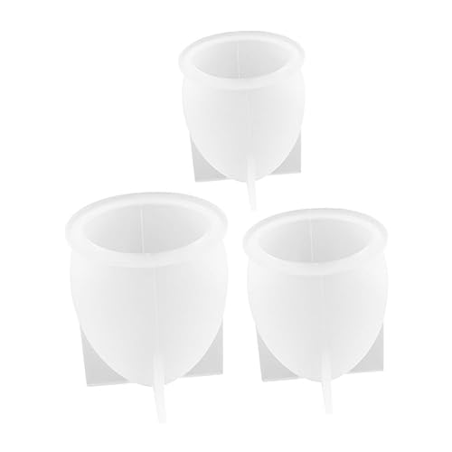 GLEAVI 3 Stück Silikonform für Eier Wiederverwendbare Gießform für Kreative Handwerksprojekte für DIY Eierkunst und Dekoration aus Flexiblem und Leicht zu Reinigendem Silikon GLEAVI 3 Stück Silikonform für Eier Wiederverwendbare Gießform für Kreative Handwerksprojekte für DIY Eierkunst und Dekoration aus Flexiblem und Leicht zu Reinigendem Silikon von GLEAVI