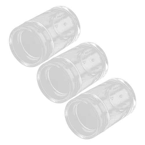 GLEAVI 3 Stück Teiliges Transparente Baumwollstäbchen Aufbewahrungsboxen mit Deckel Kompakte Kleine Aufbewahrungsbehälter für Wattepads Ohrstäbchen und Kleinteile für Badezimmer und GLEAVI 3 Stück Teiliges Transparente Baumwollstäbchen Aufbewahrungsboxen mit Deckel Kompakte Kleine Aufbewahrungsbehälter für Wattepads Ohrstäbchen und Kleinteile für Badezimmer und von GLEAVI
