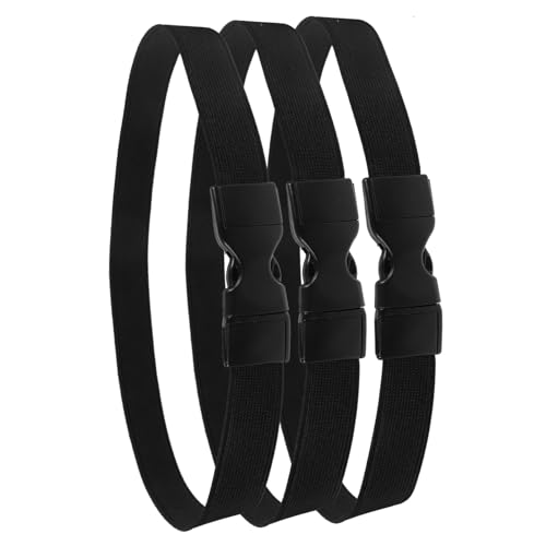 GLEAVI 3 Stück Teiliges Verstellbares Müllsackhalter Band Elastische Bänder für Abfallbehälter Geeignet für Mülleimer mit Umfang von Rutschfest und Leicht zu Verwenden von GLEAVI