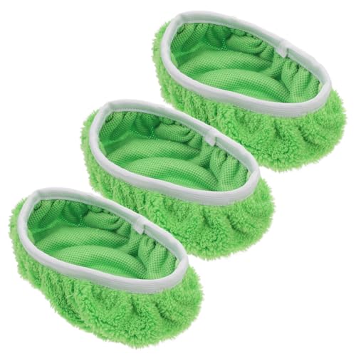 GLEAVI 3 Stück Teiliges Wiederverwendbare Mop Pads aus Korallenfleece Ersatzbezüge für Bodenwischer für Fliesen und Installieren und Waschbar GLEAVI 3 Stück Teiliges Wiederverwendbare Mop Pads aus Korallenfleece Ersatzbezüge für Bodenwischer für Fliesen und Installieren und Waschbar von GLEAVI