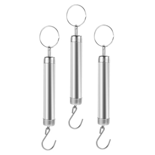 GLEAVI 3 Stücke Teiliges Mechanisches Federwaagen Edelstahl-haken Tragbare Küchen Outdoor-hängewaage für Lebensmittel Gepäck und Kleine Gegenstände Klare Anzeige Vielseitig Einsetzbar GLEAVI 3 Stücke Teiliges Mechanisches Federwaagen Edelstahl-haken Tragbare Küchen Outdoor-hängewaage für Lebensmittel Gepäck und Kleine Gegenstände Klare Anzeige Vielseitig Einsetzbar von GLEAVI