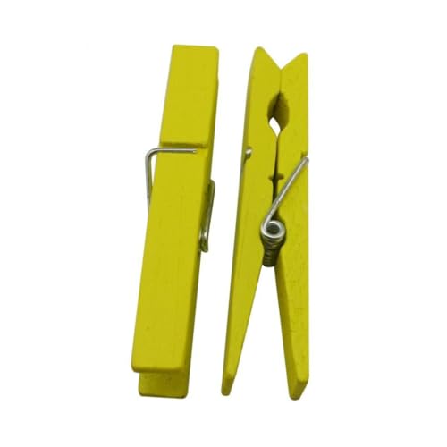 GLEAVI 30stücke Holz Wäscheklammern Wäscheklammern Aus Holz Mit Metallverschluss Zum Festklemmen Von Kleidung Und Decken Gelbe Farbe GLEAVI 30stücke Holz Wäscheklammern Wäscheklammern Aus Holz Mit Metallverschluss Zum Festklemmen Von Kleidung Und Decken Gelbe Farbe von GLEAVI