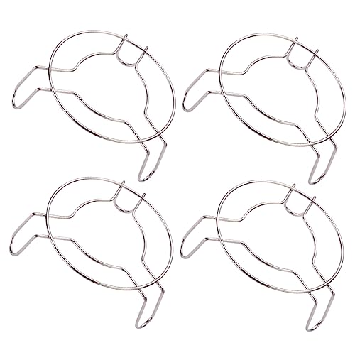 GLEAVI 4 Stück Dampfgarer Rack Teilig Rundes Rostfreies Steamer Rack mit Stabilem Dickem Stahlring Hitzebeständig und Spülmaschinenfest Vielseitig Kompatibel mit Töpfen und GLEAVI 4 Stück Dampfgarer Rack Teilig Rundes Rostfreies Steamer Rack mit Stabilem Dickem Stahlring Hitzebeständig und Spülmaschinenfest Vielseitig Kompatibel mit Töpfen und von GLEAVI