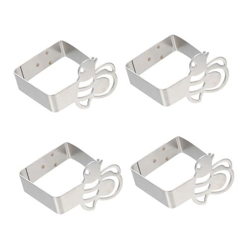GLEAVI 4 Stück Edelstahl Tischdeckenklammern Bienen Design rutschfest für Outdoor Gartentische Party Hochzeit Picknick GLEAVI 4 Stück Edelstahl Tischdeckenklammern Bienen Design rutschfest für Outdoor Gartentische Party Hochzeit Picknick von GLEAVI