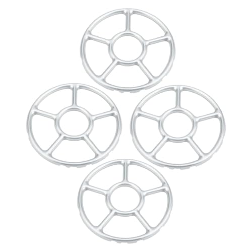 GLEAVI 4 Stück Gasherdhalterung Ring Herd Stützgestell Küchen Gasherd Gestell Gasherd Wok Halter Gaskocher Gestell Herd Ständer Gestell Wok Ständer Herd Topf Ständer Edelstahl von GLEAVI