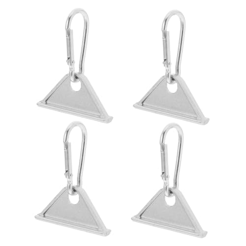 GLEAVI 4stücke Haken Für Aluminium-extrusionsprofile Bewegliche Metallhaken T-nut-zubehör Für Werkbänke Aluminium-strangpressprofil-haken Praktische Hakenlösung Für Organisation von GLEAVI