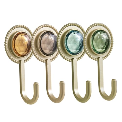 GLEAVI 4 Stück Kreative Selbstklebende Wandhaken Teiliges Vintage Design ohne Bohren für Handtücher und Kleidung Rostfrei Dekorative Klebehaken für Badezimmer und Zuhause GLEAVI 4 Stück Kreative Selbstklebende Wandhaken Teiliges Vintage Design ohne Bohren für Handtücher und Kleidung Rostfrei Dekorative Klebehaken für Badezimmer und Zuhause von GLEAVI