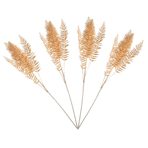 GLEAVI 4 Stück Künstliche Goldene Zweige für Vasenarrangements Dekorative Kunstpflanzen für Hochzeiten und Wohnaccessoires für DIY Bastelprojekte GLEAVI 4 Stück Künstliche Goldene Zweige für Vasenarrangements Dekorative Kunstpflanzen für Hochzeiten und Wohnaccessoires für DIY Bastelprojekte von GLEAVI