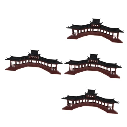 GLEAVI 4 Stück Mikro-Landschaftsverzierung Pavillon Ornament Bonsai geformt Wohnkultur Aquarium-Landschaftsgestaltung Tischdekoration Landschaftsschmuck Fischtankdekor Plastik GLEAVI 4 Stück Mikro-Landschaftsverzierung Pavillon Ornament Bonsai geformt Wohnkultur Aquarium-Landschaftsgestaltung Tischdekoration Landschaftsschmuck Fischtankdekor Plastik von GLEAVI
