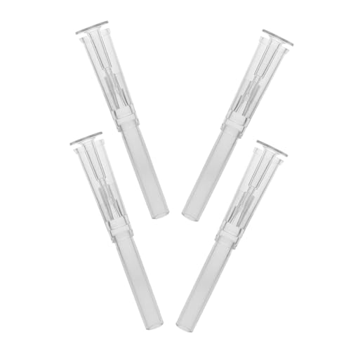 GLEAVI 4 Stück Mini Sprühdüse für Wasserfontäne Teiliges Transparente Pilzform für Gartenteich und Aquarien Energieeffizient und Leise für Stilvolle Dekoration und Entspannende von GLEAVI