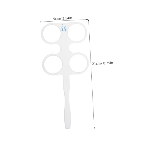 GLEAVI 4 Stück Optometrie Test Flipper Sehtrainingsgerät Experimente Optische Linsen Optische Flipper Flip Linsen Optometrie Instrument Flips Vision Ausrüstung GLEAVI 4 Stück Optometrie Test Flipper Sehtrainingsgerät Experimente Optische Linsen Optische Flipper Flip Linsen Optometrie Instrument Flips Vision Ausrüstung von GLEAVI