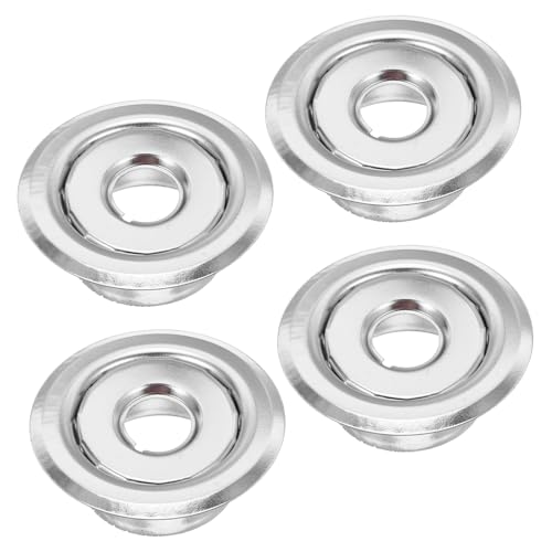 GLEAVI 4 Stück Rosettenplatten Rock Sprinkler Nachrüstung Sprinkler Rosette Standard Sprinklerplatte Silber GLEAVI 4 Stück Rosettenplatten Rock Sprinkler Nachrüstung Sprinkler Rosette Standard Sprinklerplatte Silber von GLEAVI