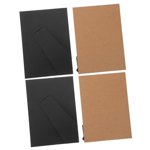 GLEAVI 4 Stück Schwarze Bilderrahmen Staffelei Rückseite DIY Fotostaffelei Rückwand Tisch Display Ständer Für Bilderrahmen Und Fliesen GLEAVI 4 Stück Schwarze Bilderrahmen Staffelei Rückseite DIY Fotostaffelei Rückwand Tisch Display Ständer Für Bilderrahmen Und Fliesen von GLEAVI
