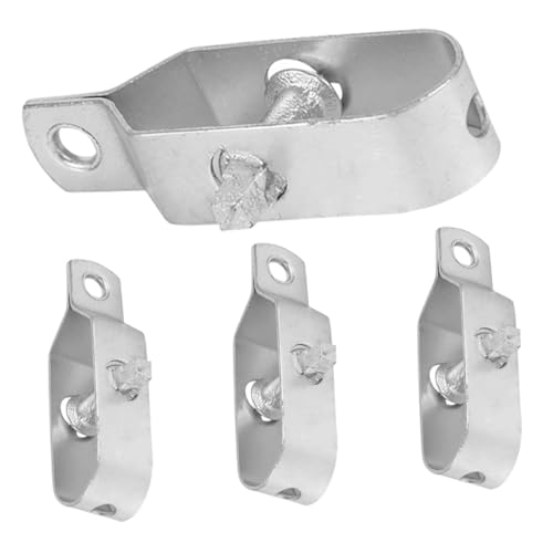 GLEAVI 4 Stück Teiliges Heavy Duty Stahlseil Spannset Drahtseil Spanner mit Verstärktem Metallzahnraddesign Installieren Langlebiger Drahtseil und Zaun Tensioner für Garten Gewächshaus von GLEAVI