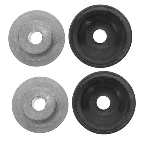 GLEAVI 4 Stück Teiliges Schleifmaschinen-flansch Stahl mit Staubschutz Vibrationsdämpfend Links und Rechts für Vielseitige Winkelschleifer-anwendungen für Metall Holzarbeiten von GLEAVI