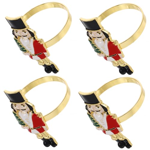 GLEAVI 4 Stück Teiliges Serviettenringe Design Leichte Stabile Napkin Buckles für Festliche Tischdekoration Vielseitig für Hochzeiten Feiertage Partys und Stilvolle Dinner GLEAVI 4 Stück Teiliges Serviettenringe Design Leichte Stabile Napkin Buckles für Festliche Tischdekoration Vielseitig für Hochzeiten Feiertage Partys und Stilvolle Dinner von GLEAVI