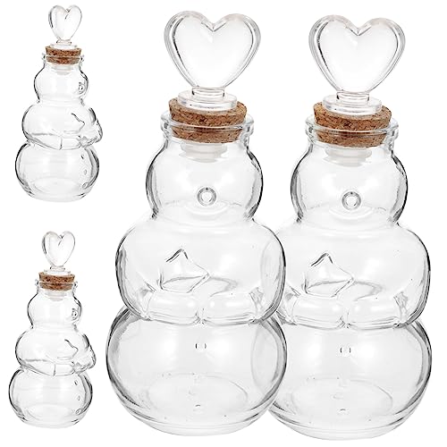 GLEAVI 4 Stück Teiliges Wishing Bottles aus Klarem mit Korkstopfen Dekorative DIY Nachtlicht Sandkunst Flaschen Transparente Aufbewahrungsflaschen für Botschaften und Landschaften GLEAVI 4 Stück Teiliges Wishing Bottles aus Klarem mit Korkstopfen Dekorative DIY Nachtlicht Sandkunst Flaschen Transparente Aufbewahrungsflaschen für Botschaften und Landschaften von GLEAVI