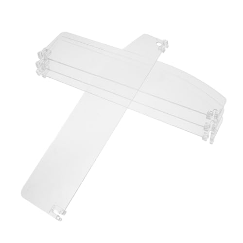 GLEAVI 4 Stück Transparenter Regalteiler aus Robustem Kunststoff Installieren für Schlafzimmer Küche und Supermarkt Management GLEAVI 4 Stück Transparenter Regalteiler aus Robustem Kunststoff Installieren für Schlafzimmer Küche und Supermarkt Management von GLEAVI