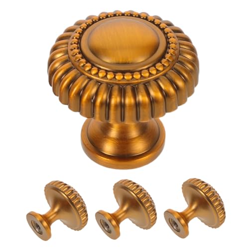 GLEAVI 4 Stück Vintage Möbelgriff aus Zinklegierung Einlochgriff mit Ergonomischem Design Rutschfest für Küchenschränke Kleiderschränke und Kommoden Einfache Montage Stabile Halterung GLEAVI 4 Stück Vintage Möbelgriff aus Zinklegierung Einlochgriff mit Ergonomischem Design Rutschfest für Küchenschränke Kleiderschränke und Kommoden Einfache Montage Stabile Halterung von GLEAVI
