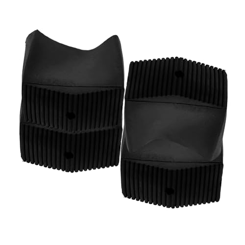 GLEAVI 4 Stück rutschfeste Füße für Pads Leiter Fußkissen Leiter-Fußpolster Schutzleiterfüße Gummi -Leiter Füße Verlängerungsleiterpolster Leiterfußpolster Leiter Feet Protector Schwarz von GLEAVI