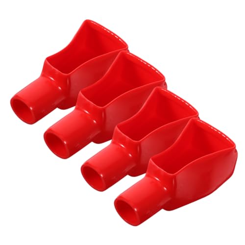 GLEAVI 4 Stücke Batterie Terminal Protector Batterie Terminal Kappen Pvc Isolierte Terminal Abdeckung Batterie Abdeckung Rot GLEAVI 4 Stücke Batterie Terminal Protector Batterie Terminal Kappen Pvc Isolierte Terminal Abdeckung Batterie Abdeckung Rot von GLEAVI