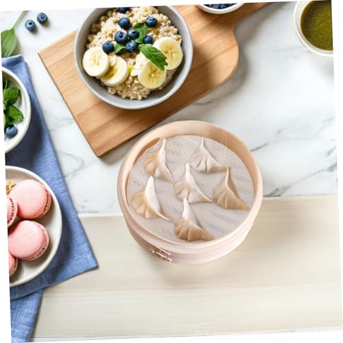 GLEAVI 40 Stück Teiliges Rundes Silikon-dämpfer- Wiederverwendbare Antihaftbeschichtete Hitzebeständige Dämpfermatten Ø Geeignet für Knödel Dim Sum Backen Küche Einfach zu Reinigen GLEAVI 40 Stück Teiliges Rundes Silikon-dämpfer- Wiederverwendbare Antihaftbeschichtete Hitzebeständige Dämpfermatten Ø Geeignet für Knödel Dim Sum Backen Küche Einfach zu Reinigen von GLEAVI