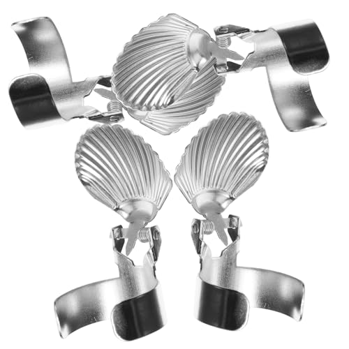 GLEAVI 4stücke Metall Kerzenlöscher Werkzeug Kerzenflammenlöscher Für Sichere Kerzenlöscheinheit Mit Muschel-Design Für Duftkerzen Und Glasbehälter von GLEAVI