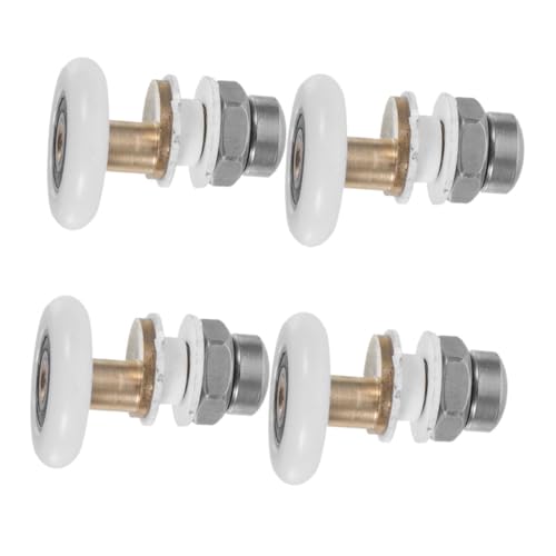 GLEAVI 4stücke Schiebetürrollen Für Glastüren Ersatzrollen Für Duschtüren Badezimmertürräder Mit Gleitrolle Für Schiebetüren Hardware Für Dusche Teil Für Glastür Rollen Für Badezimmer GLEAVI 4stücke Schiebetürrollen Für Glastüren Ersatzrollen Für Duschtüren Badezimmertürräder Mit Gleitrolle Für Schiebetüren Hardware Für Dusche Teil Für Glastür Rollen Für Badezimmer von GLEAVI