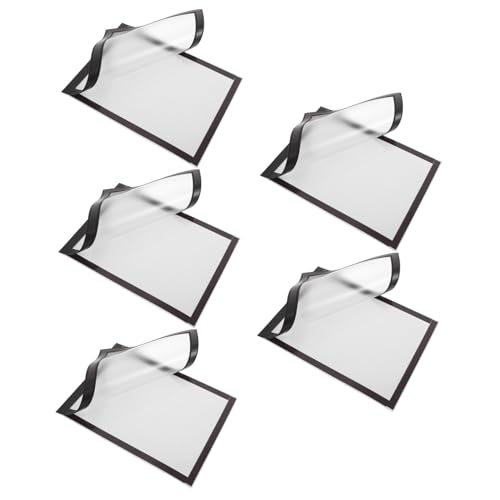 GLEAVI 5 Stück Magnetischer Bilderrahmen Selbstklebend PVC Schutzfolie Wiederverwendbar Vielseitig für Poster Fotos Dokumente Wand Büro Zuhause GLEAVI 5 Stück Magnetischer Bilderrahmen Selbstklebend PVC Schutzfolie Wiederverwendbar Vielseitig für Poster Fotos Dokumente Wand Büro Zuhause von GLEAVI