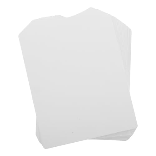 GLEAVI 50 Stück Falteinlagen für Hemden aus Karton – Hemdenformular aus Karton – Kleiderordner – Faltbrettblätter für die Kleidungsverpackung von GLEAVI