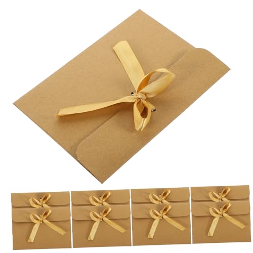 GLEAVI 50 Stück Teiliges Vintage Kraftpapier Umschläge mit Schleife Kleine Briefumschläge für Grußkarten Einladungen Gutscheine Vielseitige Aufbewahrungstaschen für Briefe und Dokumente GLEAVI 50 Stück Teiliges Vintage Kraftpapier Umschläge mit Schleife Kleine Briefumschläge für Grußkarten Einladungen Gutscheine Vielseitige Aufbewahrungstaschen für Briefe und Dokumente von GLEAVI
