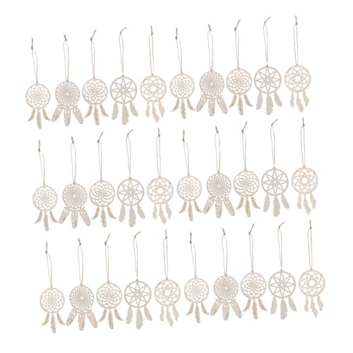 GLEAVI 50 Stück Unfertige Holz-Dreamcatcher DIY Holzformen Boho Wanddeko Zum Bemalen Für Kinderparty Geburtstagsdeko Und Kreative Wohnraumgestaltung GLEAVI 50 Stück Unfertige Holz-Dreamcatcher DIY Holzformen Boho Wanddeko Zum Bemalen Für Kinderparty Geburtstagsdeko Und Kreative Wohnraumgestaltung von GLEAVI
