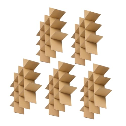 GLEAVI 5Er Pack Karton Trennwände Folienkühler Karton Umzugssets Karton Sortiergerät Bauernhaus Glas Organizer Gläser Halbgallonen Einmachgläser Khaki Papier von GLEAVI