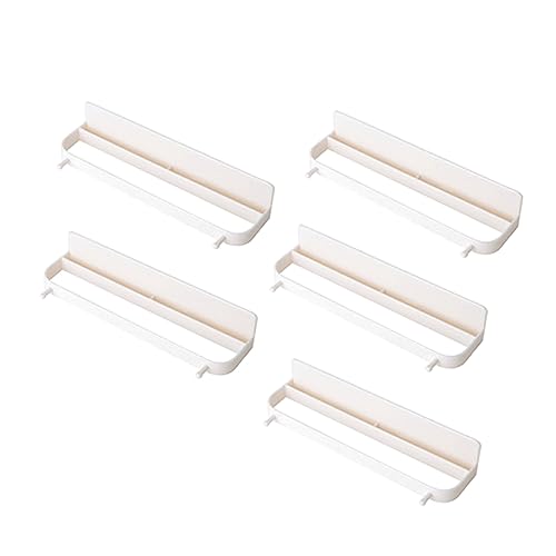 GLEAVI 5Stücke Teiliges Wand Hausschuhe Regal Rutschfester Organizer Kreative Wandmontierte Aufbewahrung für Badezimmer zu Installieren ohne Bohren Beige GLEAVI 5Stücke Teiliges Wand Hausschuhe Regal Rutschfester Organizer Kreative Wandmontierte Aufbewahrung für Badezimmer zu Installieren ohne Bohren Beige von GLEAVI