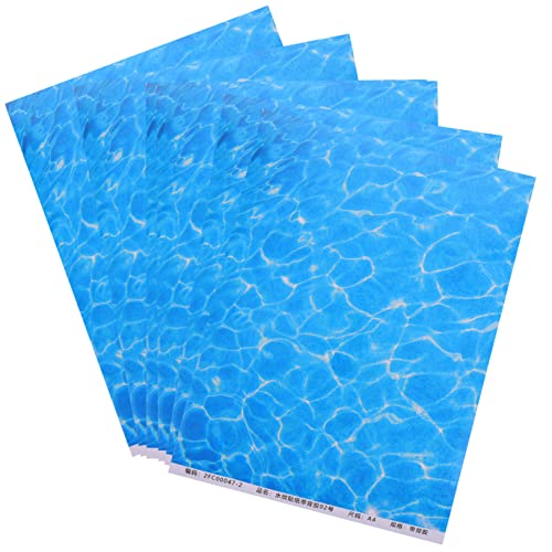 GLEAVI 6 Stück Aufkleber Mit Wasserstruktur Realistisch Und Muster Gefälschte Wasseraufkleber Entfernbarer Wasseraufkleber Selbstklebender Schwimmbadaufkleber Klebefolie Papier GLEAVI 6 Stück Aufkleber Mit Wasserstruktur Realistisch Und Muster Gefälschte Wasseraufkleber Entfernbarer Wasseraufkleber Selbstklebender Schwimmbadaufkleber Klebefolie Papier von GLEAVI