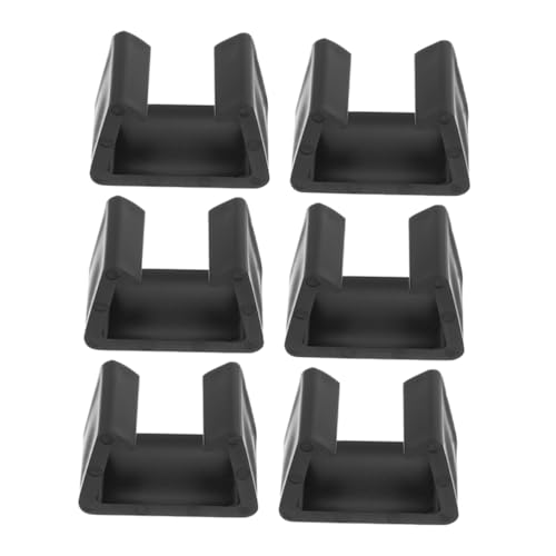 GLEAVI 6 Stück Patio Möbel Clips Kunststoff Verbinder für Outdoor Rattan Sofa Ecksofa Couch Klammern mit Rutschfester Innenstruktur für Stabile Verbindung von GLEAVI