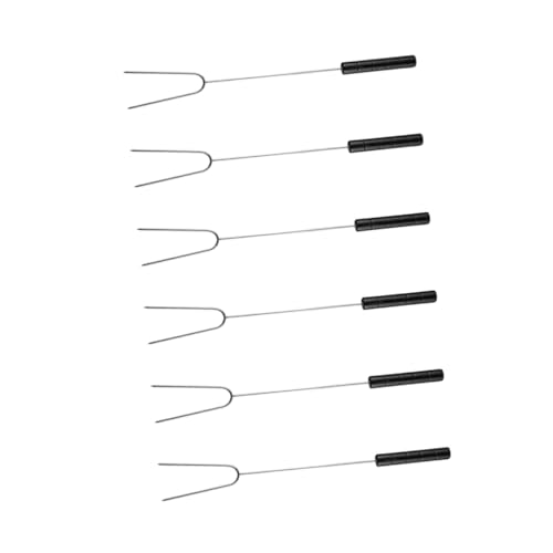GLEAVI 6 Stück Teiliges Edelstahl Grillspieße mit Ergonomischem Holzgriff Rostfrei Stabile Fleischgabeln für Outdoor Bbq Grillen Partys Vielseitig Einsetzbar Sicherer Halt Langlebig GLEAVI 6 Stück Teiliges Edelstahl Grillspieße mit Ergonomischem Holzgriff Rostfrei Stabile Fleischgabeln für Outdoor Bbq Grillen Partys Vielseitig Einsetzbar Sicherer Halt Langlebig von GLEAVI