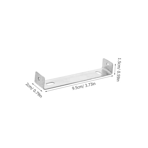 GLEAVI 6 Stück Teiliges Verstellbares Montagehalter Deckenlampen mit Stabiler Eisenrückplatte Geeignet für Horizontale und Senkrechte Befestigung Robuste Konstruktion für Schwere von GLEAVI