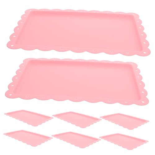 GLEAVI 8 Stück Dekoratives Tablett Serviertabletts Desserttablett Partygeschirr Zum Servieren Von Speisen Partytabletts Essenstablett Servierplatte Serviergeschirr Tabletts Zum Servieren GLEAVI 8 Stück Dekoratives Tablett Serviertabletts Desserttablett Partygeschirr Zum Servieren Von Speisen Partytabletts Essenstablett Servierplatte Serviergeschirr Tabletts Zum Servieren von GLEAVI
