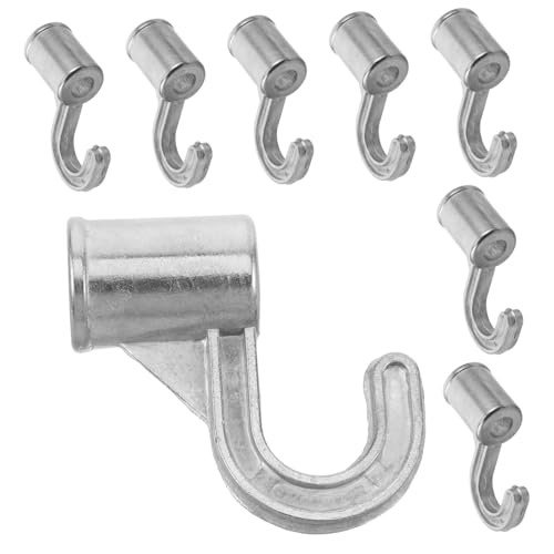 GLEAVI 8 Stück Teiliges Stabile Metall Kleiderstangenhalter Innendurchmesser Heavy Duty Kleiderschrankhaken für Garderobe Vielseitige Aufbewahrungshilfe Einfache Montage Langlebige GLEAVI 8 Stück Teiliges Stabile Metall Kleiderstangenhalter Innendurchmesser Heavy Duty Kleiderschrankhaken für Garderobe Vielseitige Aufbewahrungshilfe Einfache Montage Langlebige von GLEAVI