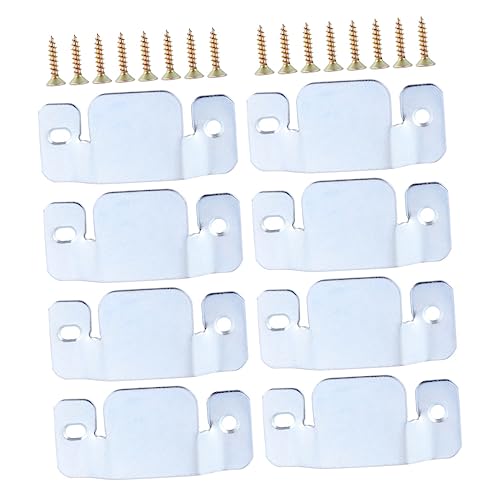 GLEAVI 8Stücke Sofa Interlock Kit mit Verbindungsstücken und Robustes für Langlebige Nutzung Einfache Installation Holzrahmen zum Zusammenhalten von GLEAVI