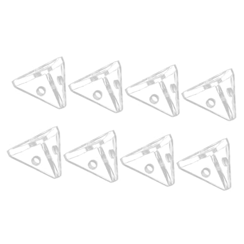 GLEAVI 8Stücke Teiliges Display Case Eckverbinder Triangular Connectors für Einfache Montage und Stabilität für Vitrinen und Regale Kunststoffverbindungselemente GLEAVI 8Stücke Teiliges Display Case Eckverbinder Triangular Connectors für Einfache Montage und Stabilität für Vitrinen und Regale Kunststoffverbindungselemente von GLEAVI