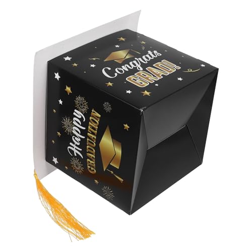 GLEAVI Abschlusskarten Box aus Karton Dekorative Abstimmungsbox für Abschlussfeiern Geeignet für Bildungsstufen Einfache Montage Leicht und Wiederverwendbar GLEAVI Abschlusskarten Box aus Karton Dekorative Abstimmungsbox für Abschlussfeiern Geeignet für Bildungsstufen Einfache Montage Leicht und Wiederverwendbar von GLEAVI