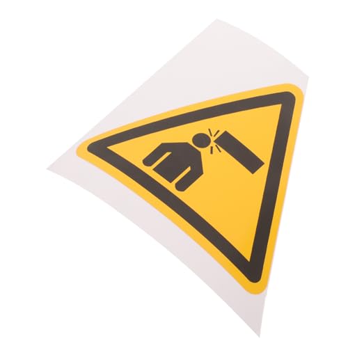 GLEAVI Achtung Kopf Warnschild Mit Klarer Schrift Für Niedrige Durchfahrten Selbstklebendes Sicherheitsschild Für Lager Und Parkplätze Langlebig Und Einfach Anzubringen von GLEAVI