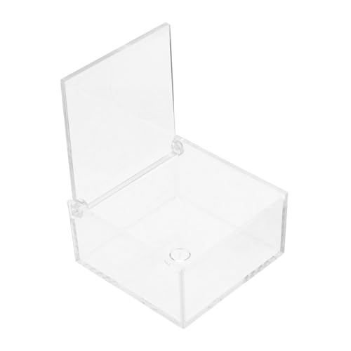 GLEAVI Acryl-Display-Box Löschen Sie die Anzeige Glaskästen zur Präsentation quadratischer Behälter aus Acryl Miniatur -Vitrine Figur Vitrine Transparent GLEAVI Acryl-Display-Box Löschen Sie die Anzeige Glaskästen zur Präsentation quadratischer Behälter aus Acryl Miniatur -Vitrine Figur Vitrine Transparent von GLEAVI