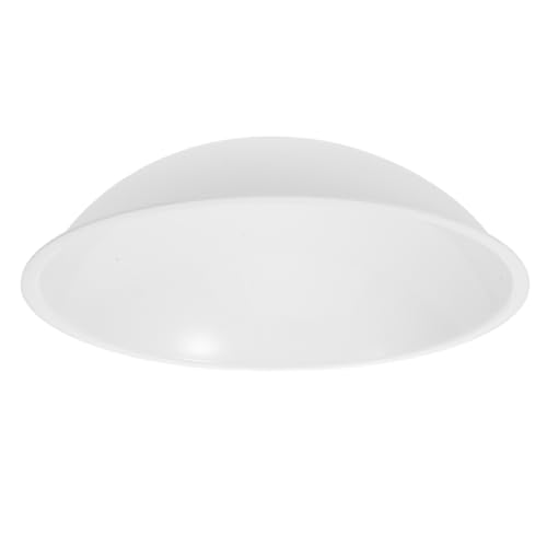 GLEAVI Acryl Halbrund Lampenschirm Weiß Lichtdiffusor Für Decken- Und Tischlampen Innenbereich Ersatz Lampenschirm Für Standardlampen Wohnzimmer Beleuchtung von GLEAVI