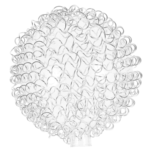 GLEAVI Aluminiumdraht Lampenschirm Klarer Kronleuchter Lampenschutz Lichtabdeckung für Wohnzimmer und Schlafzimmer Hochwertige Diffusion für Warmes von GLEAVI